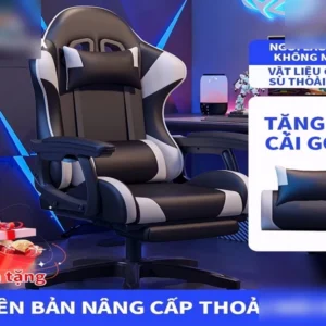 VOVOVA Ghế Gaming thiết kế ghế công thái học chuẩn tư thế 2 gối hỗ trợ bảo vệ cột sống ghế xoay văn phòng