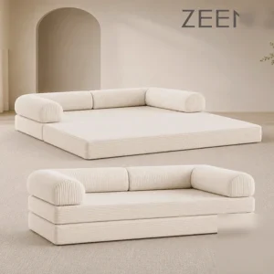 Alternative view of ZEEN Ghế Sofa Giường Gấp Gọn Đa Năng 2M - Sofa Nén Bọt Biển 45D Có Thể Tháo Giặt Cho Phòng Khách