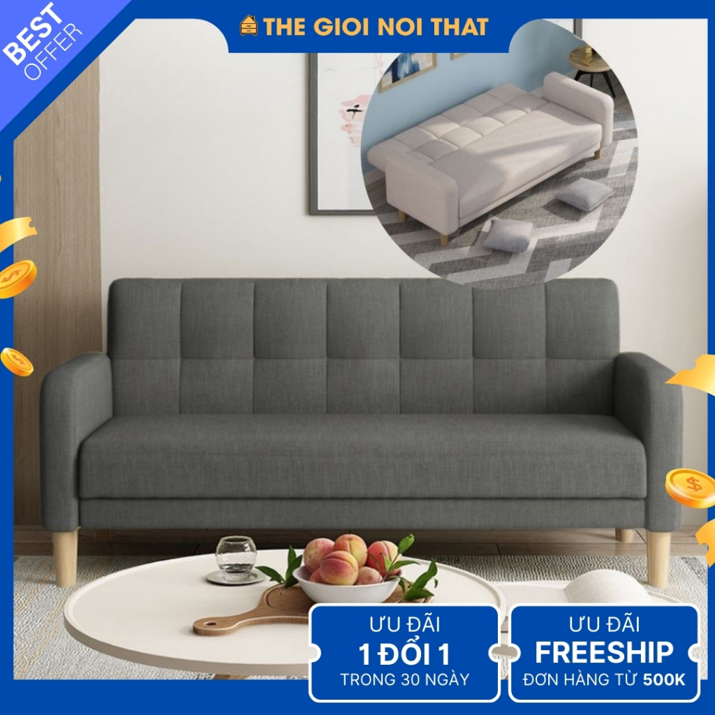 Ghế sofa giường Hải Phòng - Sofa bed cao cấp 1m2–1m8