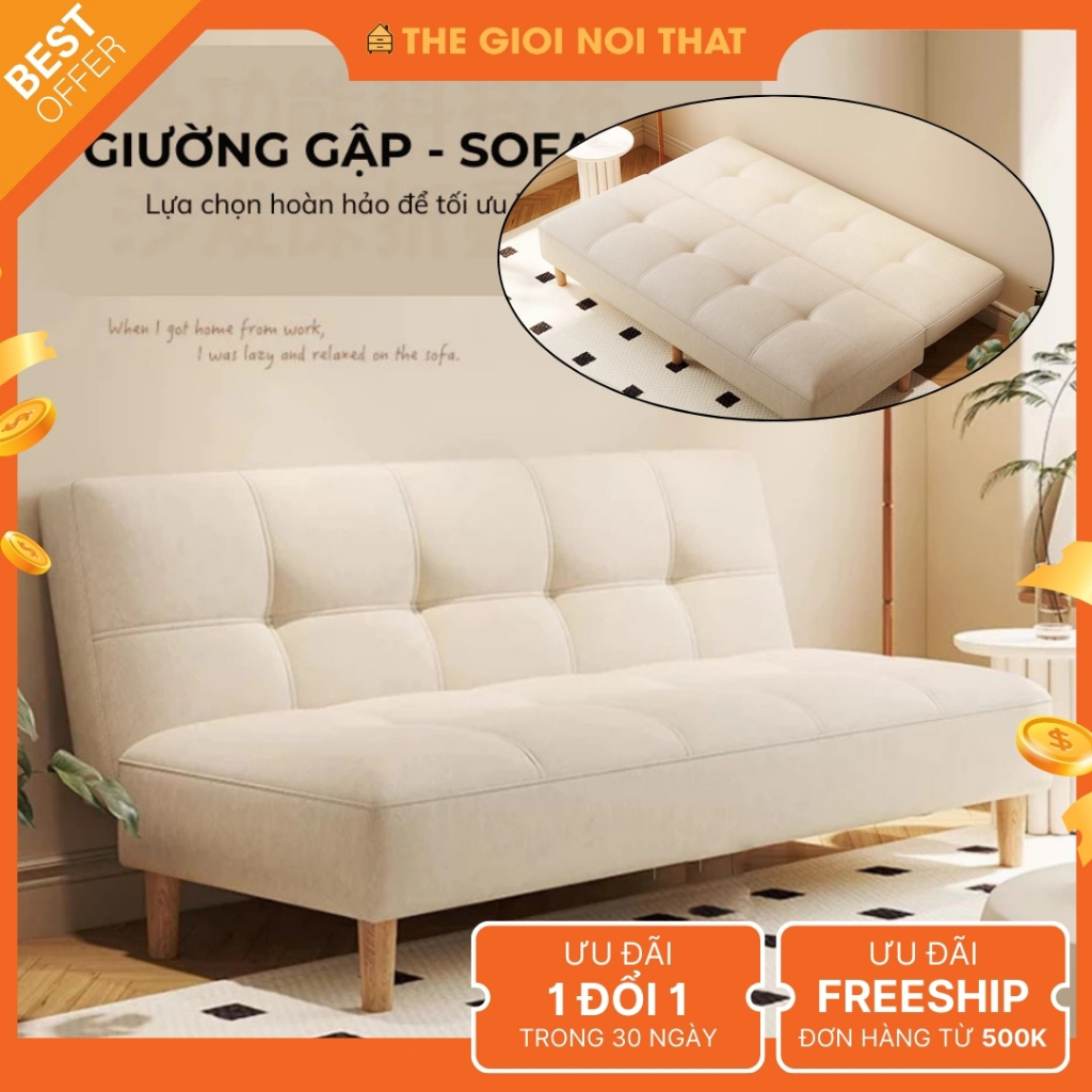 Ghế sofa giường Hải Phòng - Sofa giường gấp gọn chính hãng